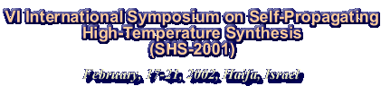 VI International Symposium on SHS